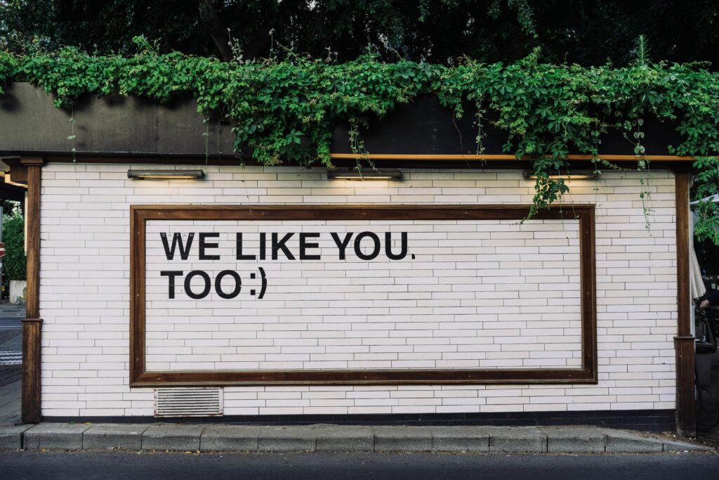 We Like You Too :) - Photo by Adam Jang on Unsplash