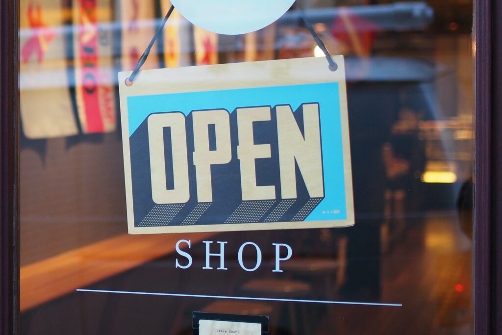 Small Business Challenges - Opening shop